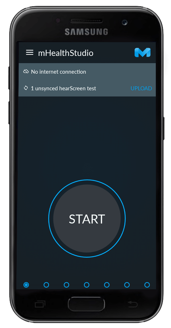 Offline testing mode